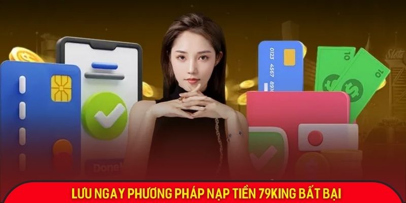 Lưu ngay phương pháp nạp tiền 79King bất bại